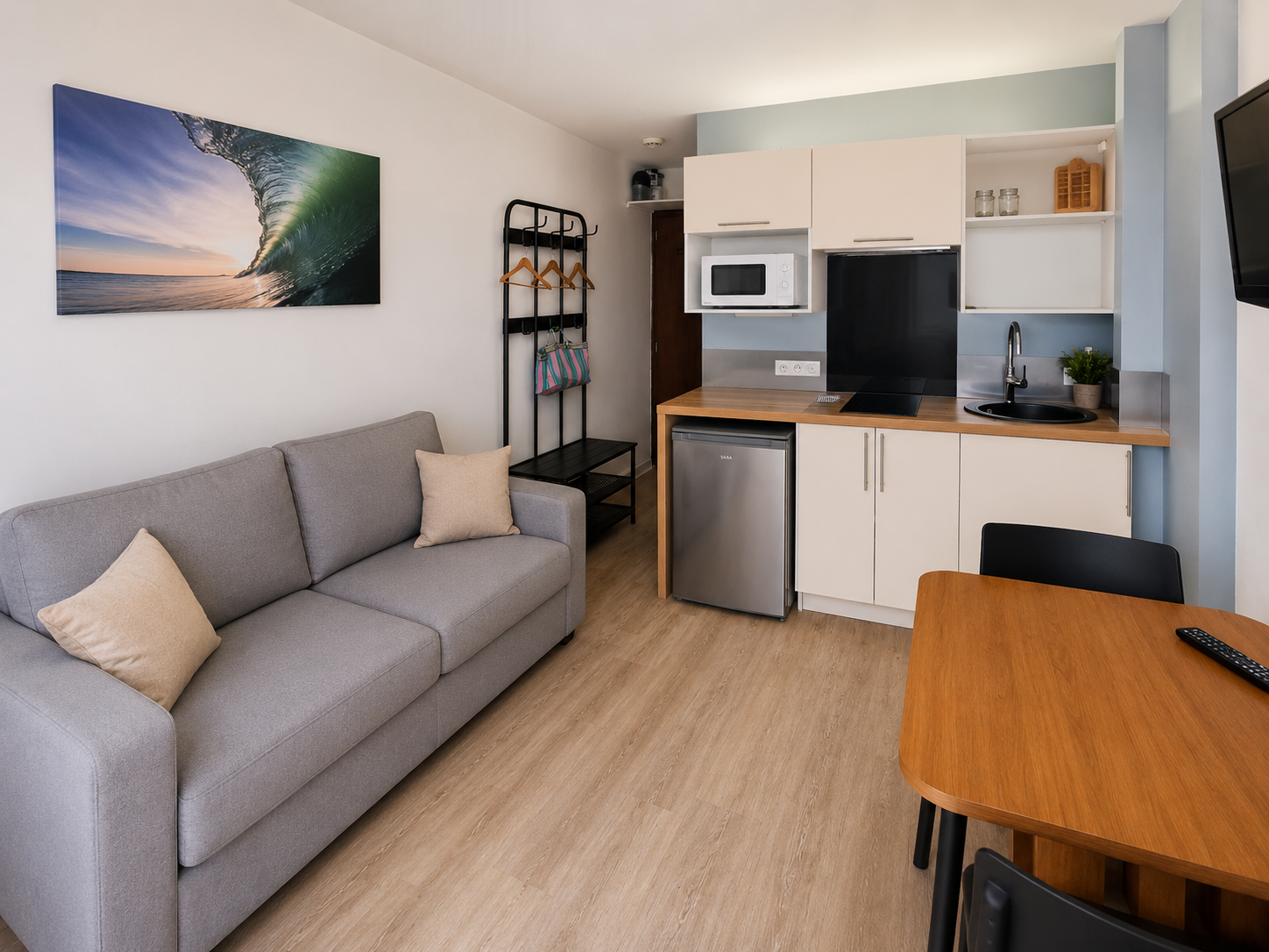 Studio de standing à deux pas de la Grande Plage