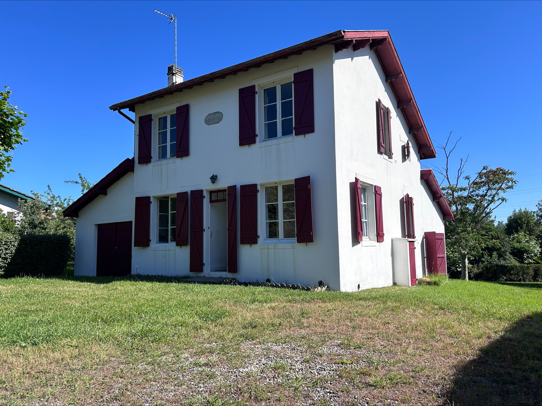 Arcangues ; Maison année 30 au Chapelet